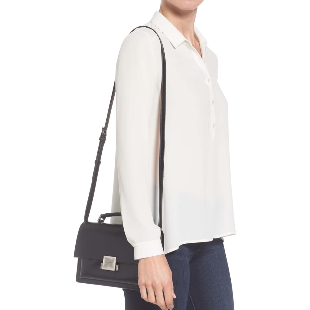 New Authentic SAINT LAURENT Medium Bellechasse Shoulder bag
